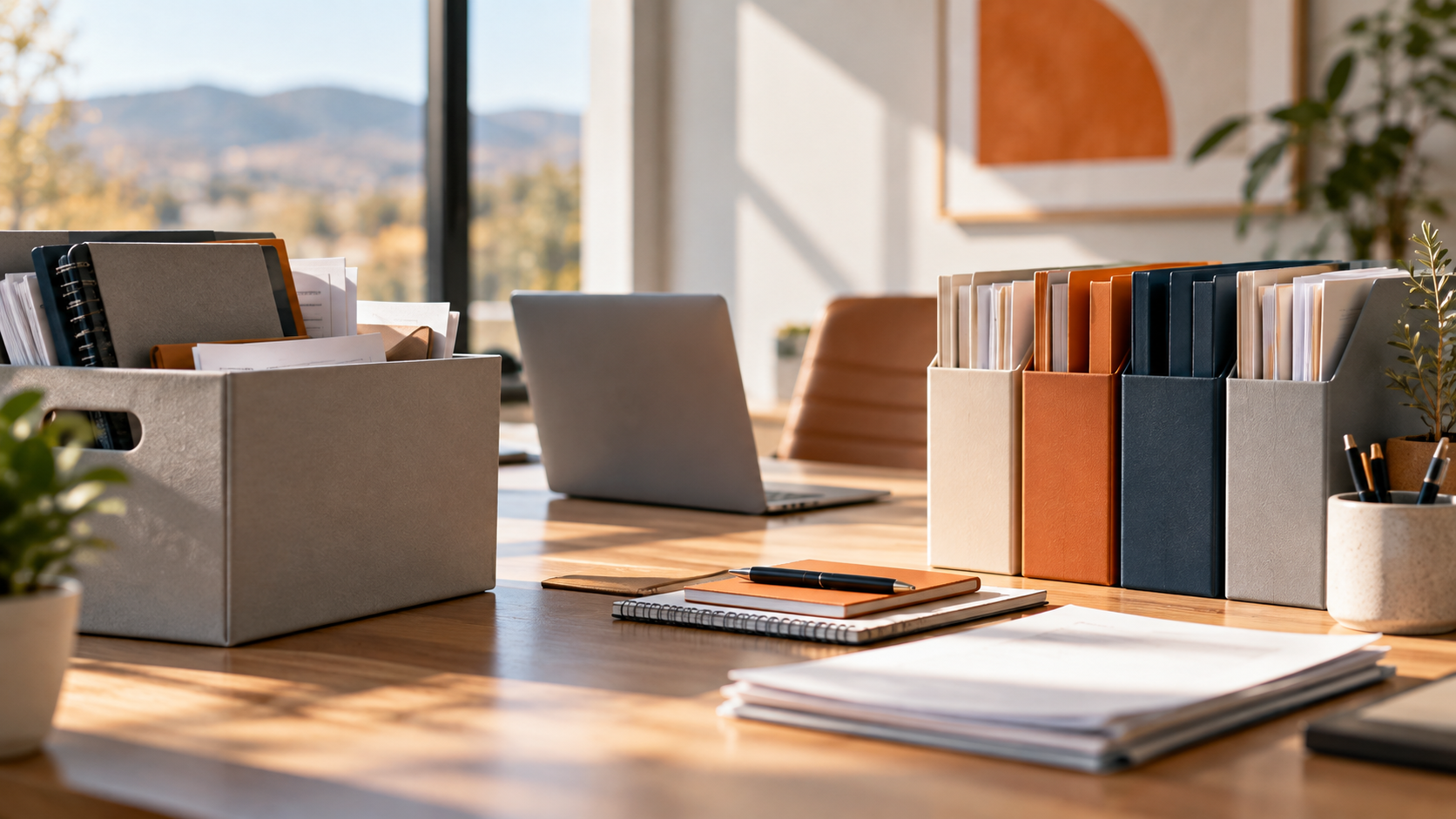 business owner reviewing a checklist for leaving a peo and moving hr in-house